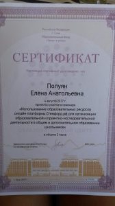 сертификат Полуян Е.А. 4.08.17